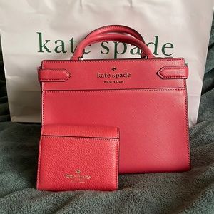 Brand-new Kate spade small satchel and matching wallet